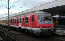Wittenberger Steuerwagen in Bahndienstzug in Hannover HBF am 05.09.2011