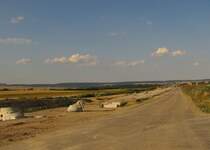 Die zuk�nftige Neubaustrecke Erfurt - Leipzig/Halle bei Buttst�dt; 09.07.2011