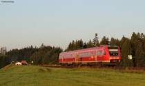 612 074-5 als RB 57624 (Kempten(Allg�u)Hbf-Lindau Hbf) bei Maria Thann 17.8.11
