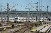 609 114 & 115 & 113 am 03.09.11 bei der Ausfahrt M�nchen Hbf