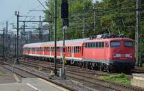 110 462 schob am 23.08.11 einen Verst�rker aus dem Hannoveraner Hbf Richtung Wunstorf.