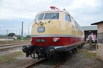 Rollout der E03 004 im Bw Lichtenfels am 10 und 11 Sept 2011
info unter Bw lichtenfels