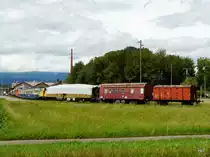BMK - Einige Fahrzeuge im Anschlussgeleise in Kannlach am 07.08.2011