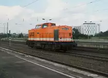 Hier LOCON 216, bei der Durchfahrt am 8.7.2011 durch Berlin Sch�nefeld Flughafen.