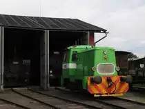 ČSD T211.2009 (Baujahr: 1962) in �elezničn� muzeum V�topna Jaroměř am 12-8-2011.