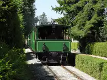 Die Chiemseebahn am 06.07.11 zwischen Prien Bf und Hafen