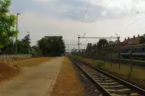 Das ehemalige (?) Autoverladegleis im Bf Si�fok; 02.06.2011