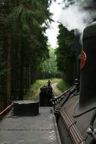 Aus der Sicht des Heizers...
92.2271 des Martinsberger Lokalbahnverein unterwegs zur Seufzerbr�cke, im Zuge einer Fotofahrt am 08.08.2010.
