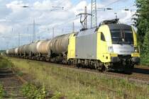 ES 64 U2-010 i.e. TXL mit Kewa in Ratingen-Lintorf