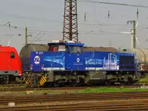 IL 211 (92 80 1275 014-9 D-LEUNA) beim rangieren in Gro�korbetha; 26.08.2011