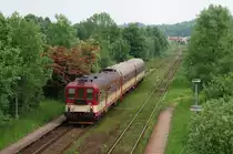 842 005 mit Os 3102 in Przno (21.05.2011)