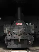 ČSD 403.303 (Baujahr: 1880) in �elezničn� muzeum V�topna Jaroměř am 12-8-2011.