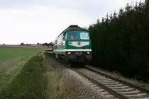 V300 003 (ex 232 684-1) nahm am 22.09.11 f�r die Steigung nach Gro�enstein Anlauf.