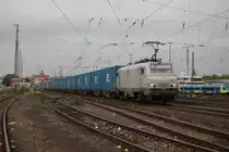 Die blaue Wand am Abend des 07.09.2011 durch den Gbf Paderborn