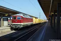 232 550-4 f�r die DGT - Deutsche Gleis- und Tiefbau GmbH mit einem Bauzug in Braunschweig. 24.09.2011