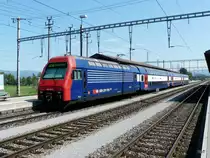 SBB - S-Bahn Z�rich S2 nach Ziegelbr�cke in Pf�ffikon/SZ am 26.08.2011