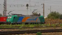 Captrain 185 549-3 (91 80 6185 549-3 D-CTD) in Gro�korbetha; 26.08.2011