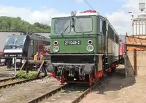 Ein weiteres Ausstellungsst�ck zum Tag der offenen T�r bei Uwe Adam in Eisenach am 23.07.2011: 211 049-2.