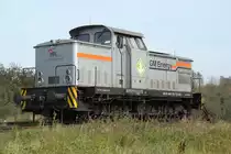 345 230-7 abgestellt im Rostocker �lhafen.28.09.2011 