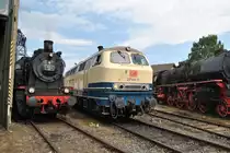 BR 217 014-0 am 03.06.2011 beim 35 J�hrigen Jubil�um des Eisenbahnmuseums Darmstadt Kranichstein.