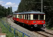 Oberwei�bacher Bergbahn VT 479 203-2 + 201-6 als 29930 nach Cursdorf, KBS 563 Lichtenhain - Cursdorf, fotografiert bei der Ausfahrt Lichtenhain 17.06.2011 