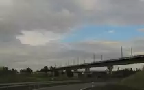 Die Br�cke Molsdorf der zuk�nftigen Neubaustrecke von N�rnberg nach Erfurt, am Autobahnkreuz Erfurt; 09.09.2011