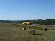 Eine Stopfmaschine durchfuhr am 01.10.11 Ruppertsgr�n.