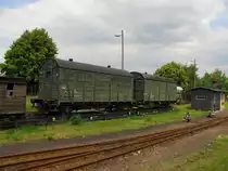 DR 40 50 943 0911-0 + 40 50 943 0484-8 im Bw M�geln; 09.06.2011