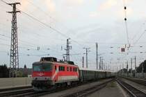 1110 522 als Lp von Wien Franz-Josefsbahn bei der Einfahrt in den Bahnhof von Wiener Neustadt Hauptbahnhof (Nb), nach St�rzen geht es dann wieder zur�ck als 14752 nach Laa an der Thaya (Laa); am 20.08.2011