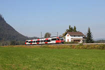 4024 071 als RB 79069 am 02.10.2011im Inntal bei Niederaudorf.