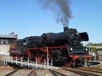 23 1097 war am 02.10.11 bei den Geraer Eisenbahnwelten zusehen.

