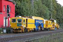 Eine Stopfmaschine der Firma Hans Kaise am 19.9.11 in Ratingen-Litorf.Gru� an den Tf!