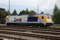 Weiden (Oberpf.9 am 13.06.2011: Sichtung einer Voith Maxima (BR 264 009-2)