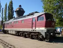 232 004-2 der LEG war am 02.10.11 zu Gast bei den Geraer Eisenbahnwelten. 

