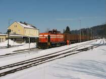 AL 43, ex 199 891 der Augsburger Lokalbahn in Schongau (14.03.2006)