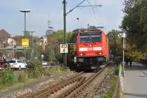 KONSTANZ (Landkreis Konstanz), 24.09.2011, 146 233-2 überquert als Regional-Express von Karlsruhe Hbf nach Konstanz die Seerheinbrücke in Konstanz
