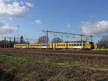 SGM 2889 in Hengelo klaar om naar Denemarken te gaan voor de revisie; 4 april 2006