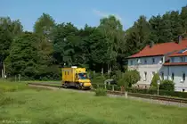 Pethoplan Zweiwege ultraschall Schienenpr�ffahrzeug am 16.07.2011 bei Hirschau (Strecke Amberg-Schnaittenbach)
