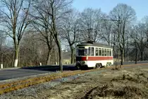 Strab 62 in R�dersdorf, Febr. 1991