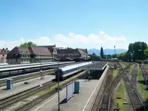 Ubersicht auf dem Bahnhofsgelande. 04-06-2011