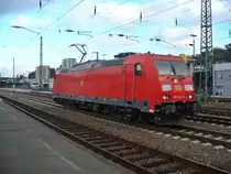 185 401-4 ist als Lz am 10.10.2011 in Kaiserslautern