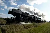 52.100 kurz nach der Ausfahrt aus der Haltestelle Stetten, Fahrtrichtung Ernstbrunn (15.10.2011)