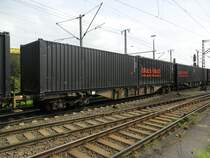 Black Box Containerg�terwagen in Lehrte, am 25.08.2011