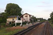 Bf. Ka Don Kho, Blickrichtung Ubon Ratchathani, am 15.Juni 2011.