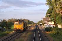 ALS 4119 (Co'Co', de, Alsthom, Bj.1974/75) im Bf. Muang Thi, Blickrichtung Ubon Ratchathani, am 15.Juni 2011.