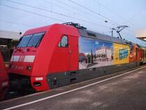 101 001  Klagenfurt am W�rthersee  steht am 04.Oktober 2011 mit dem CNL 451 nach Berlin S�dkreuz in Hannover Hbf.