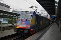 Hier 101 101-4 mit IC2314 von K�ln Hbf. nach Westerland(Sylt), dieser Zug stand am 11.10.2011 in Hamburg Hbf.