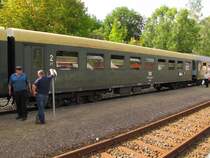 DR 50 50 28-14 817-7 Bghw 022 (D-SEM 55 80 28-14 817-6) im DPE 2488 nach Chemnitz Hbf, im Bf Freyburg; 10.09.2011