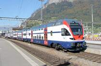 Heute war Messfahrt mit dem neuen Stadler Dosto 511 002-3 f�r die S-Bahn Z�rich ....
