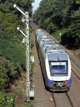 RB 44  Der Dorstener  (Dorsten-Oberhausen Hbf). Gladbeck-Zweckel. 15.10.2011.
